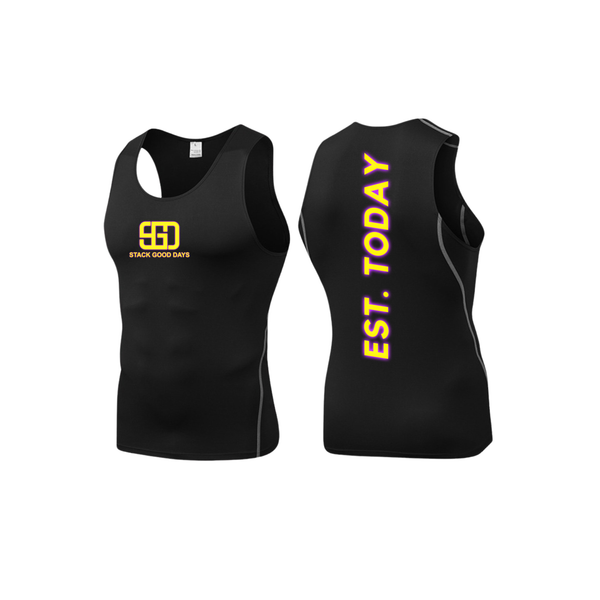 "Volt" Compression Tank Top