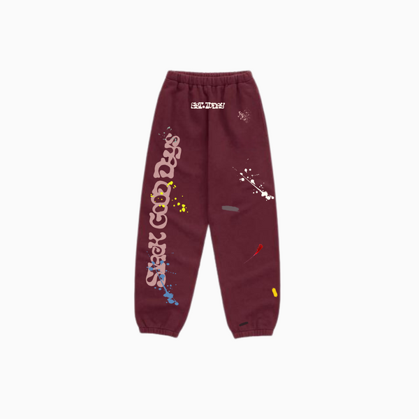 Work Is Art Vol. 1 "BERRY" Sweatpants