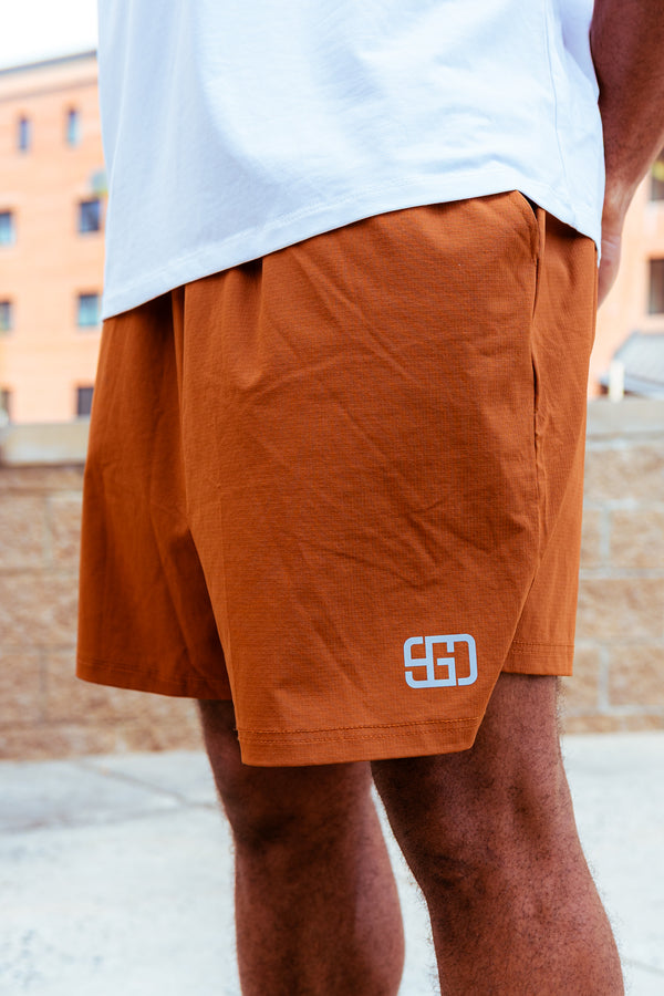Flow Shorts - Burnt Orange