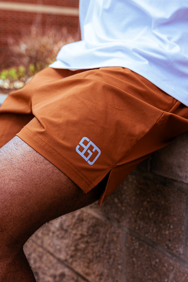 Flow Shorts - Burnt Orange
