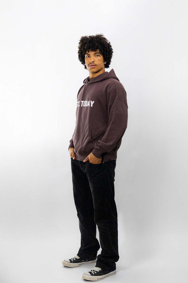 Knit Hoodie - Mocha