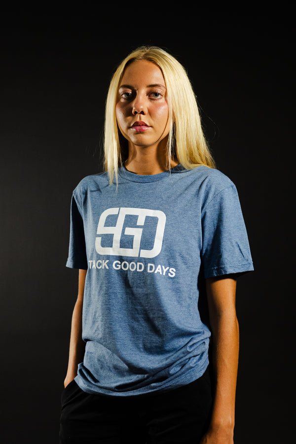 Logo Tee - Indigo Blue