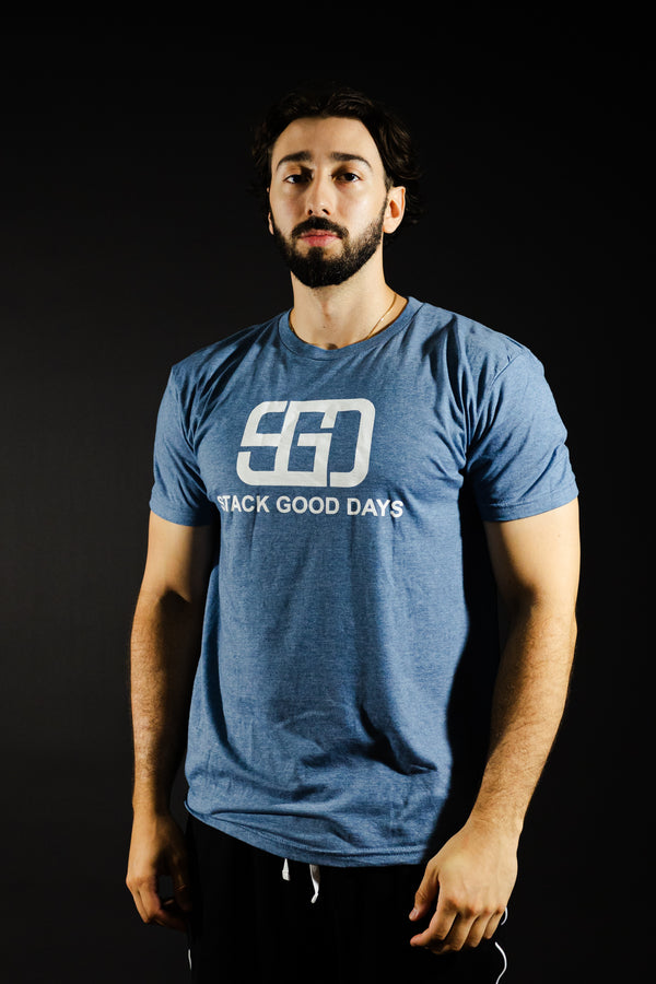 Logo Tee - Indigo Blue