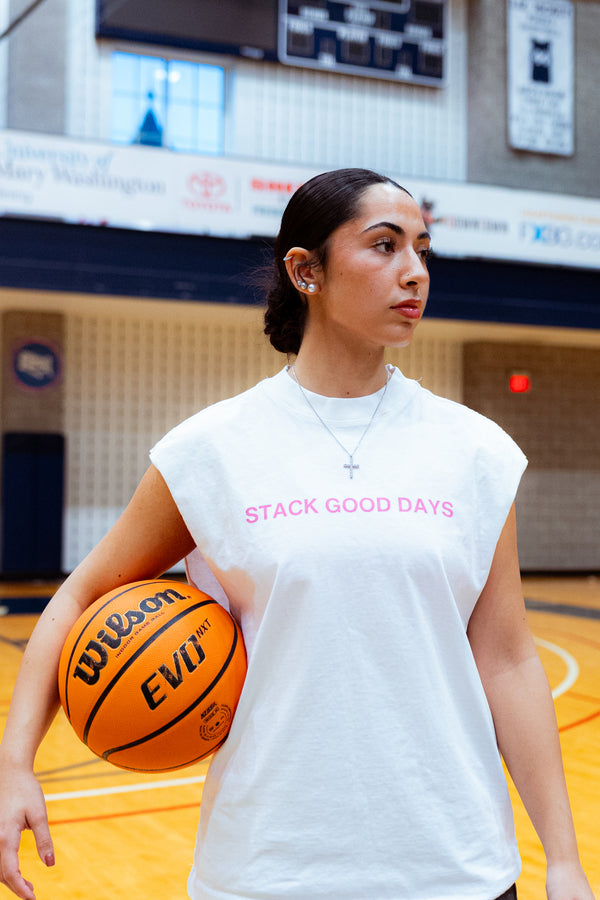 "Holy" Cut Off - Pink