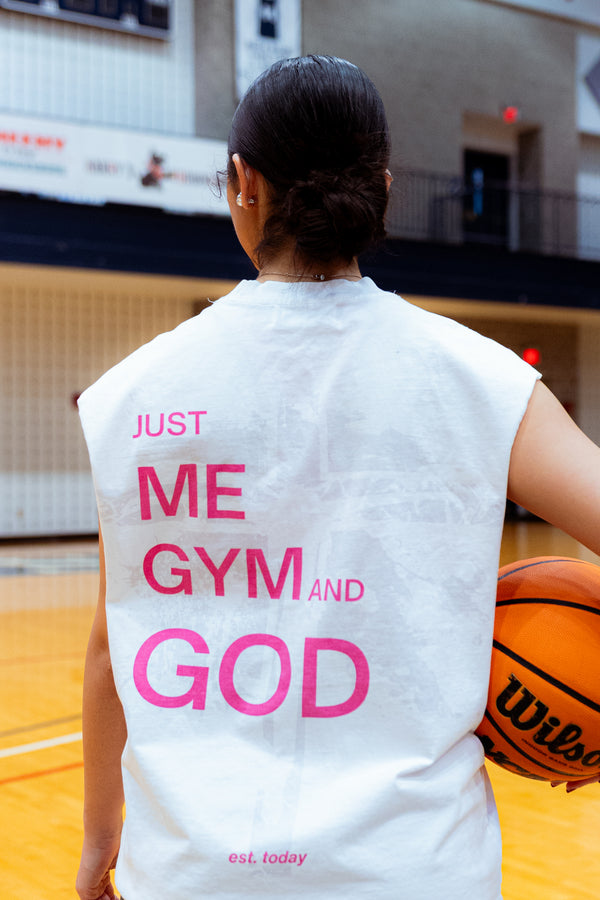 "Holy" Cut Off - Pink