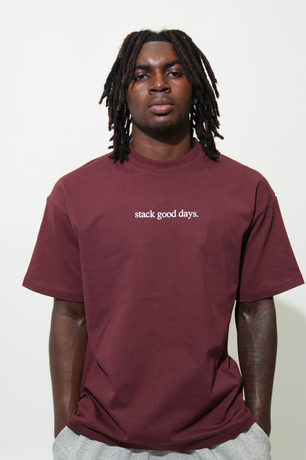 Wordmark Tee - Cherrywood