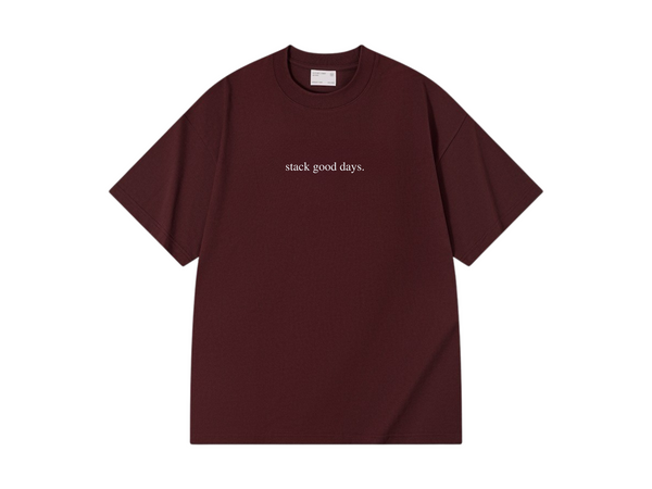 Wordmark Tee - Cherrywood