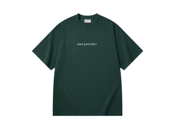 Wordmark Tee - Forest Green
